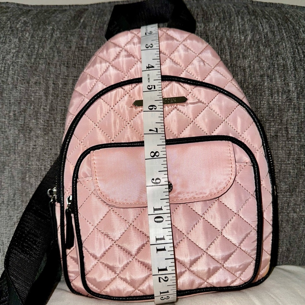 Steve Madden Blush Quilted Backpack - Picture 9 of 16